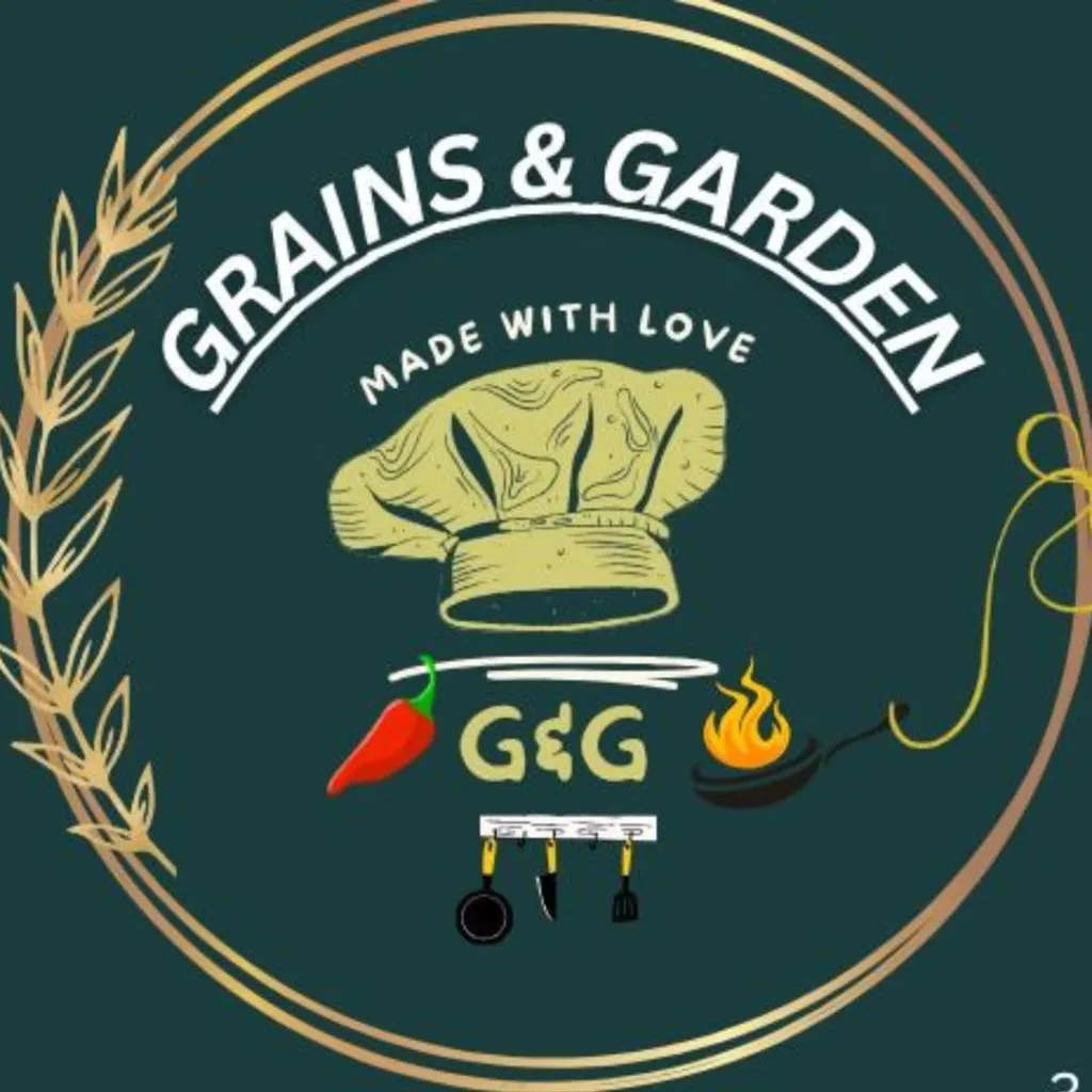 Grains & Garden Restaurant Website logo